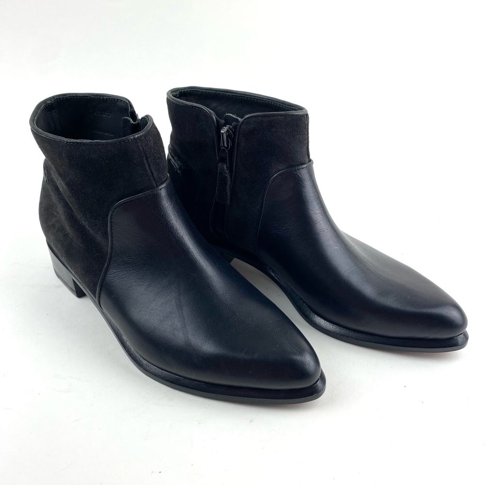 Rag & Bone Aston Asphalt Leather Suede Bootie - Picture 8 of 15